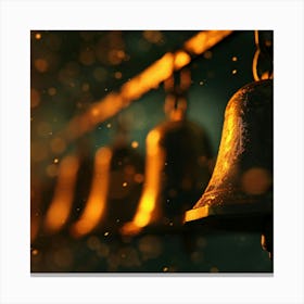 Bells Vintage Church Canvas Print