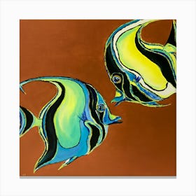 Angelfish Canvas Print