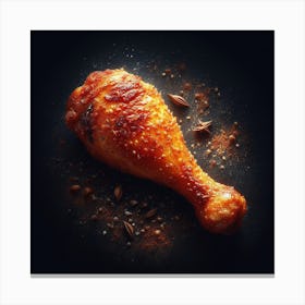 Chicken Food Restaurant17 Canvas Print