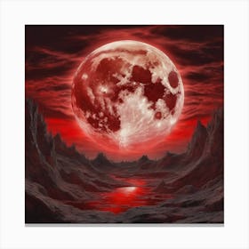 Full Moon Canvas Print