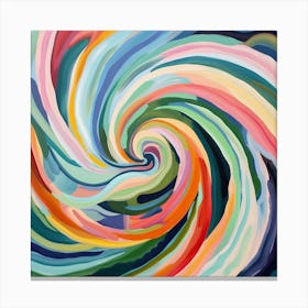 Spiral Swirl Canvas Print