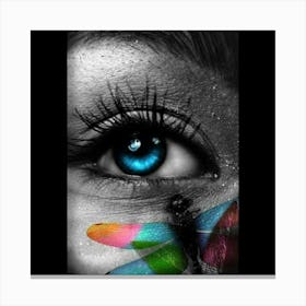 Dragonfly Eye 1 Canvas Print
