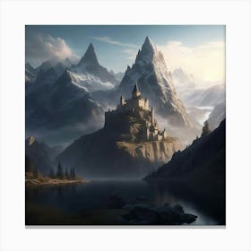 Lakeview Citadel Canvas Print