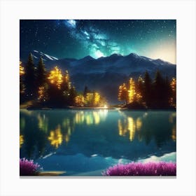Night Sky 6 Canvas Print