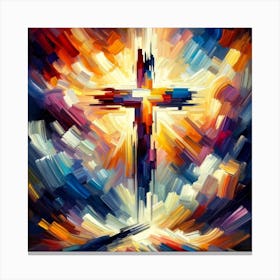 Cross Of Christ 7 Canvas Print