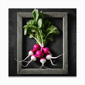 Radishes 19 Canvas Print