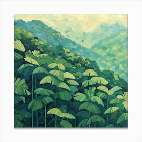 Tropical Forest 3 Canvas Print