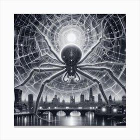 London Spider Canvas Print