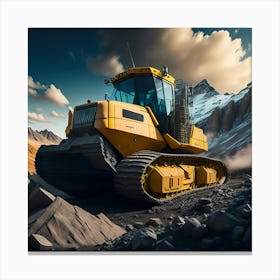 Buldozer Mountain (8) Canvas Print