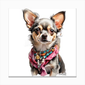 Chihuahua Canvas Print