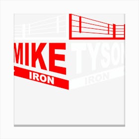 Mike Tyson Boxing Legend Canvas Print