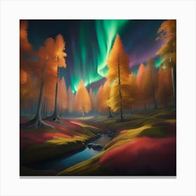 Aurora Borealis Canvas Print