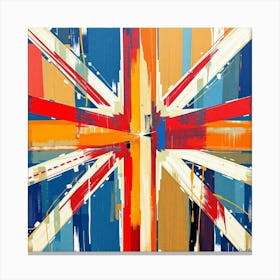 British Flag 3 Canvas Print