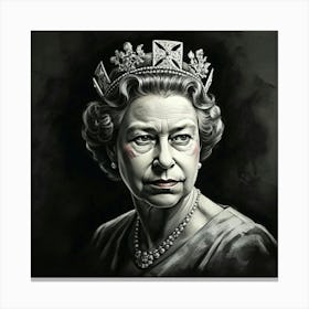 Queen Elizabeth II Canvas Print