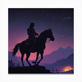 Red Dead Redemption Canvas Print