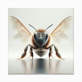 Bee Stock Videos & Royalty-Free Footage 1 Canvas Print