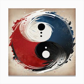 Yin Yang 74 Canvas Print