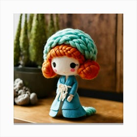 Mermaid Doll Stampe su tela