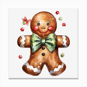 Gingerbread Man 5 Canvas Print