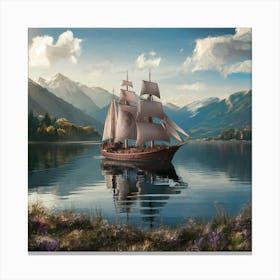 Sailing Ship Canvas Print