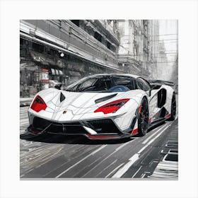 Lamborghini 194 Canvas Print