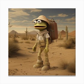 Frog Pedro Paramo  Canvas Print