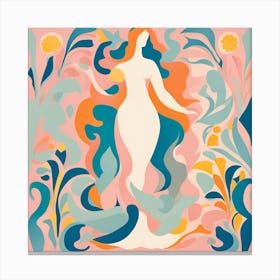 Aphrodite Cutout Canvas Print