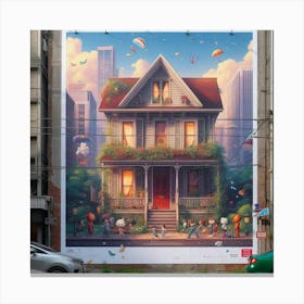 House Of Dolls Canvas Print