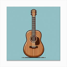 Acoustic Guitar 7 Canvas Print
