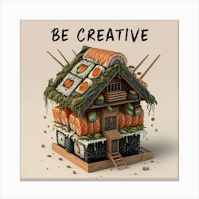 Be Creative 3 Canvas Print