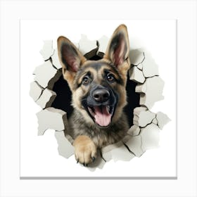 German Shepherd Dog Canvas Print