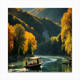 River Canvas Print