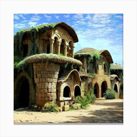 Fairytale Castle Canvas Print