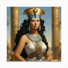 Queen Of Egypt Canvas Print