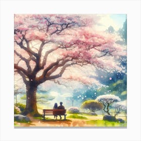 Cherry Blossoms 1 Canvas Print