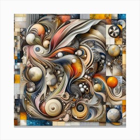 Abstract Painting 48 Canvas Print