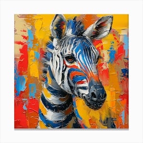 Zebra 2 Canvas Print