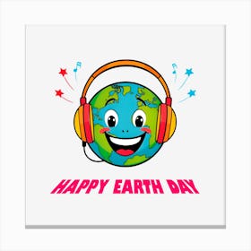 Happy Earth Day Canvas Print