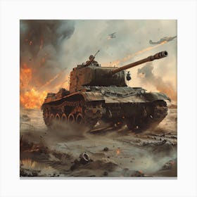 World Of Tanks 1 Canvas Print