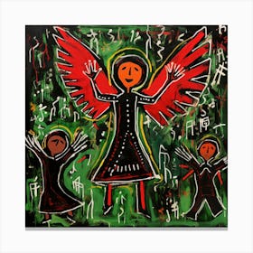 Angel Of Music Canvas Print