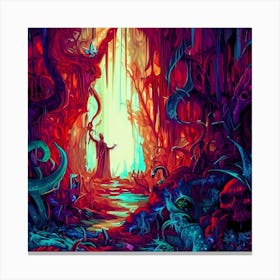 Mythic Emergence Canvas Print