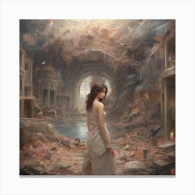 'Dead Girl' Canvas Print