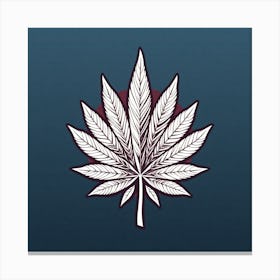 Marijuana Leaf 5 Canvas Print