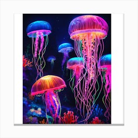 Jellyfish 6 Canvas Print