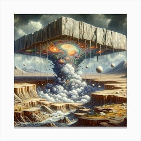 Tectonic plate Canvas Print