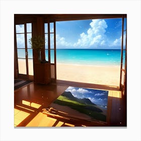 Hawaiian Beach Canvas Print