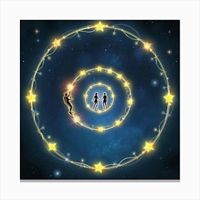 Starry Night 9 Canvas Print