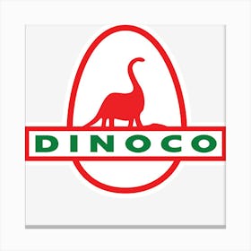 Dinoco Canvas Print