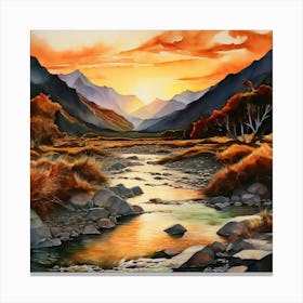 River Odyssey Canvas Print