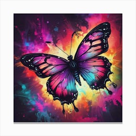 Butterfly Painting 320 Canvas Print